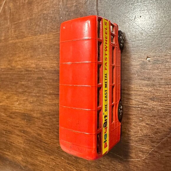 Vintage Playart Die-Cast Metal "Fastwheels" Double Decker Bus 93 Oxford - Picture 3 of 5